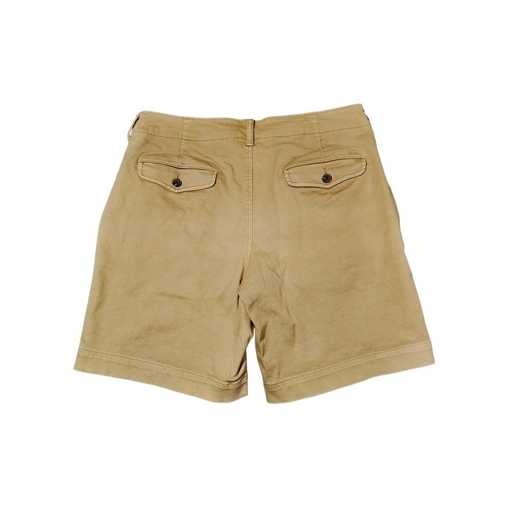 American Eagle Next Level Flex Shorts 32 x8 Mens 18" Khaki Classic Chino Canvas